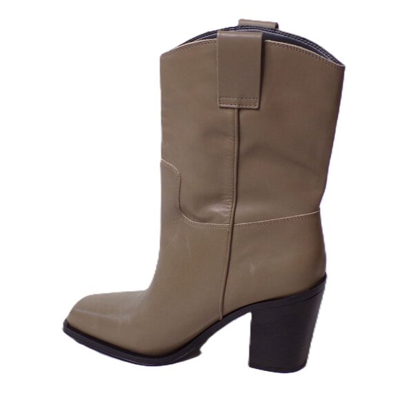 🆕FRANCO SARTO Valor Square Toe Mid-Calf Boot 7 Gray - Picture 10 of 13